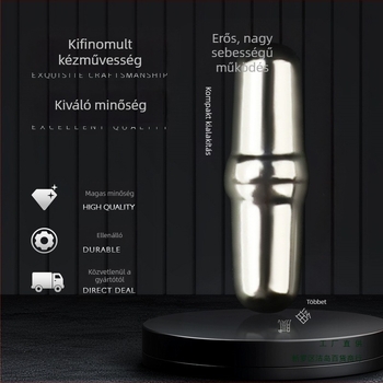 Elektronikus mágneses keverő kávés pohárhoz – 304 rozsdamentes acél, automata keverés, mágneses rúd, rotor 316 rozsdamentes acél