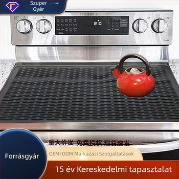 Taimei szilikon tűzhelyfedő indukciós főzőlaphoz, multifunkcionális csepegtető matrac, formák kör/négyzet/egyenetlen, származás Dongguan, 2024-ben bevezetve