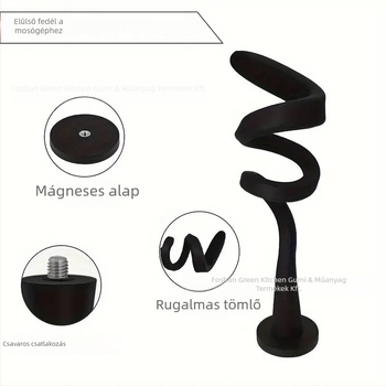 Szilikon mosógép ajtó tartó, penészmentes, modell GR-WD-001, háztartási használatra