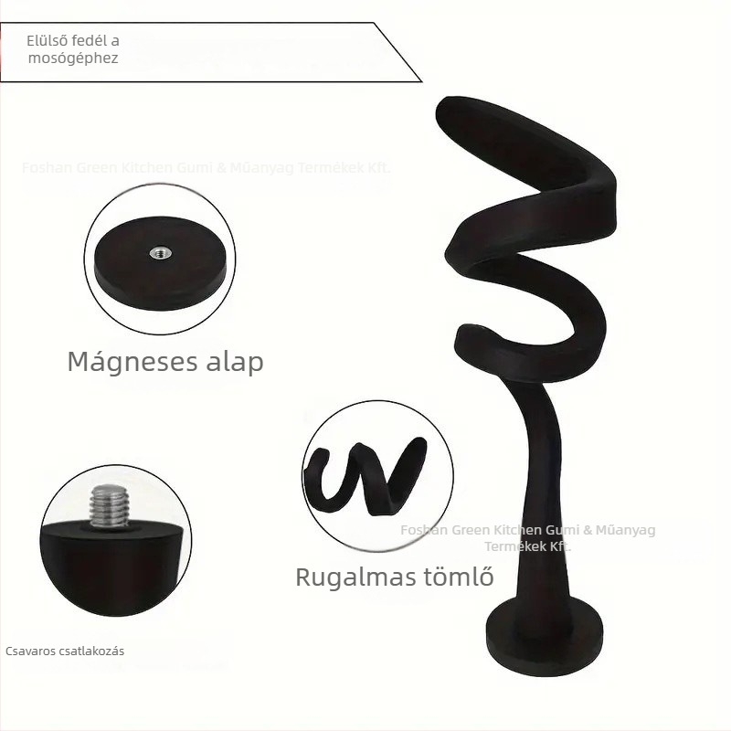 Szilikon mosógép ajtó tartó, penészmentes, modell GR-WD-001, háztartási használatra