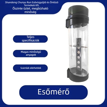 Esőmérő meteorológiai megfigyelésre automata adatgyűjtéssel – Modell 1627, kapacitás 40 mm, tömeg 0,4 g