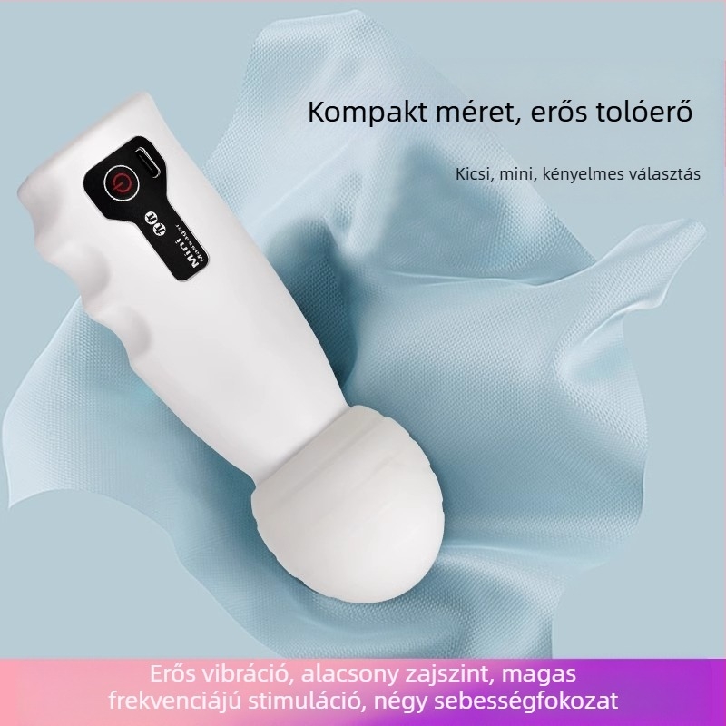 Női újratölthető fascia masszírozó – hordozható mini nyaki masszírozó, kefés motor, 4. fokozat, 1 fej, beépített 500–800 mAh akkumulátor, üzemidő 0–1 óra