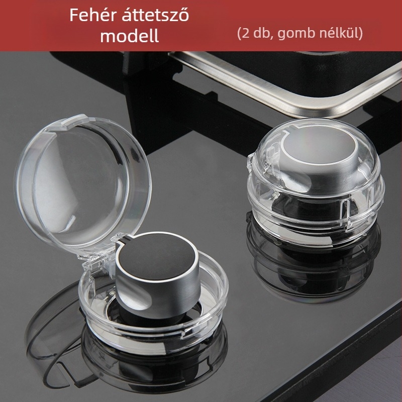 Természetes gázfőzőlap kapcsolóvédő burkolat – pasztaszerű telepítés, 2022-es modell, Yiwu eredet