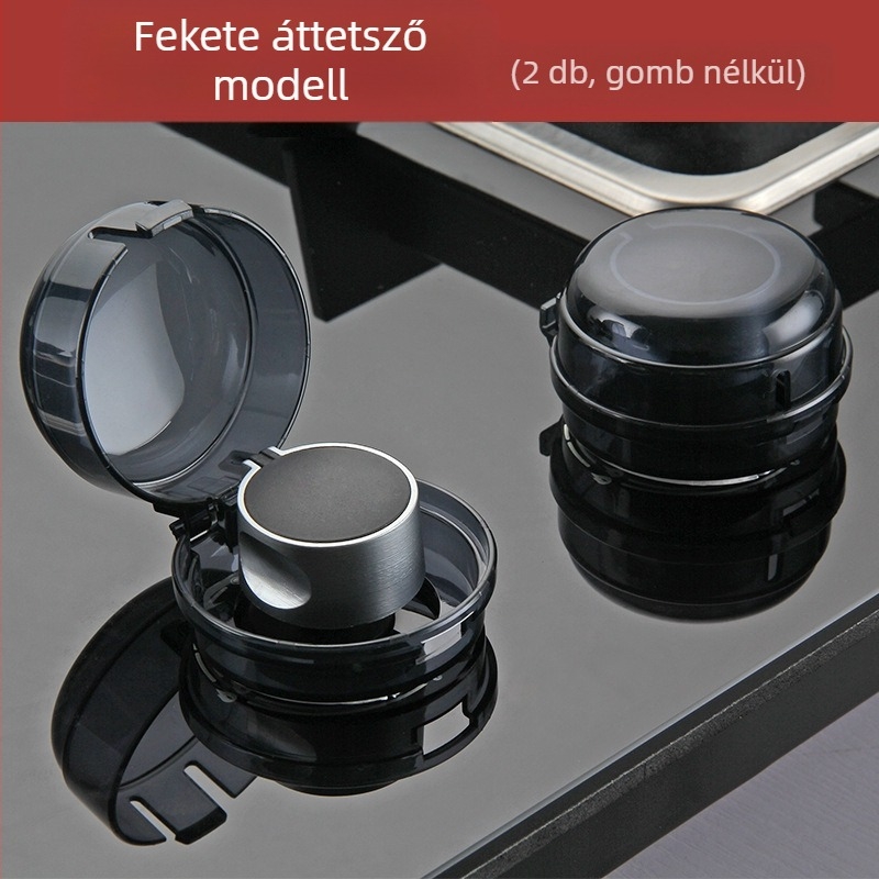 Természetes gázfőzőlap kapcsolóvédő burkolat – pasztaszerű telepítés, 2022-es modell, Yiwu eredet