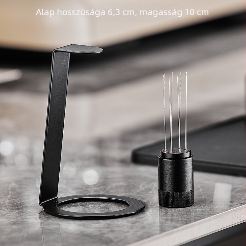 Kézben tartott rozsdamentes acél kávépor injekció tű mágneses vonzással – modern és egyszerű stílus, bár, étterem, kávézó és otthoni használatra