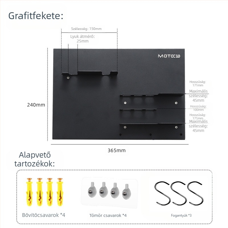 Retro fali tartó portafilterhez és tamperhez, fémből, fúrás nélkül, ideális bárhoz, kávézóba vagy otthonra