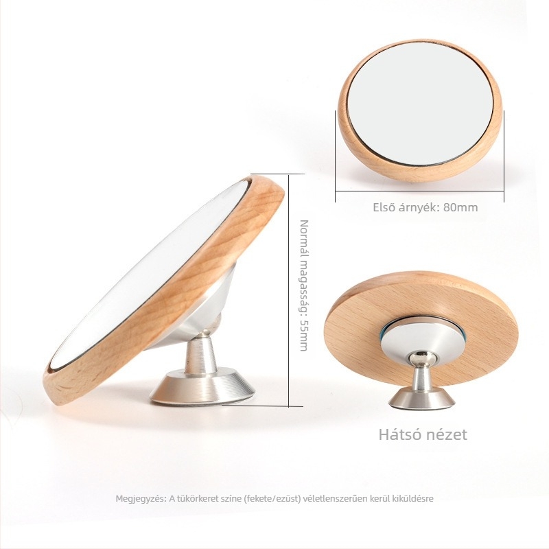 Espresso-kávékivonó tükör — ZX márka, faanyag, modern egyszerű stílus, alkalmas bárokhoz és kávézókhoz