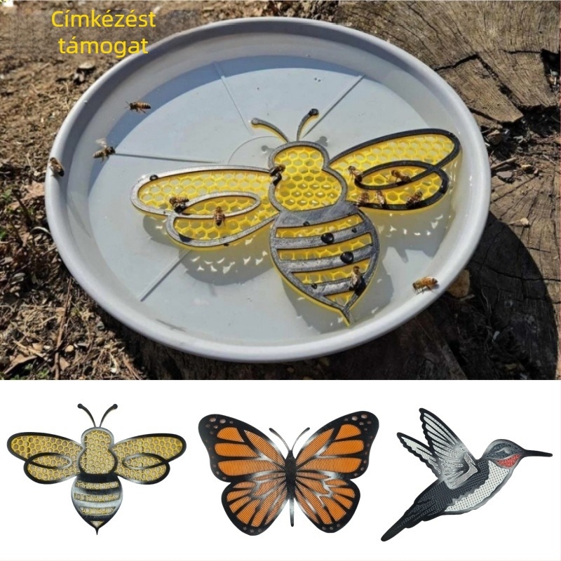 Méhecské alakú úszó sziget, 3D-nyomtatott PLA anyagból, modern művészeti dísz