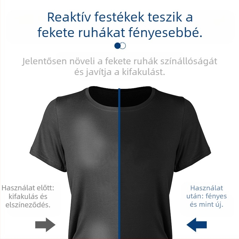 Ruhák sötétítésére szolgáló tabletták – mosásra szánt festő és fényesítő tabletták, 2 kg+ nettó tartalom, OEM