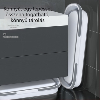 Összecsukható mopvödör otthoni használatra, rozsdamentes acél mopnyél, vízfelvevő és mosható