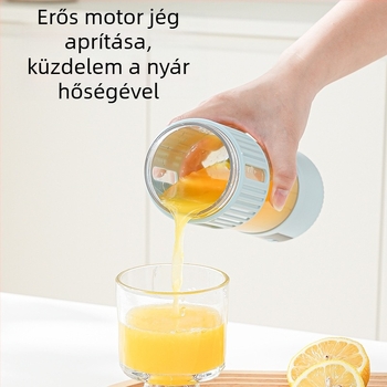 Elektromos gyümölcslé pohár, 20001–22000 rpm, öt vagy több pengével, kapacitás 1001–1500 ml, beépített akkumulátor, 10W teljesítmény