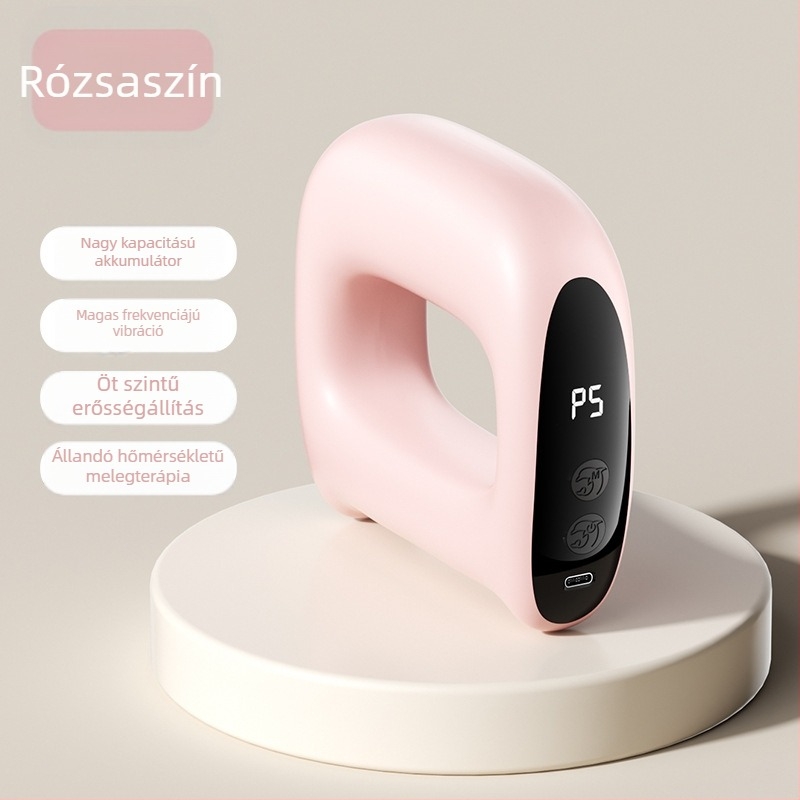 Xo-k8 fascia gyűrűs masszírozó meleg kompresszióval, USB tápegység, 2 masszázs érintkező, pattogtató masszázs, váll- és nyak területére