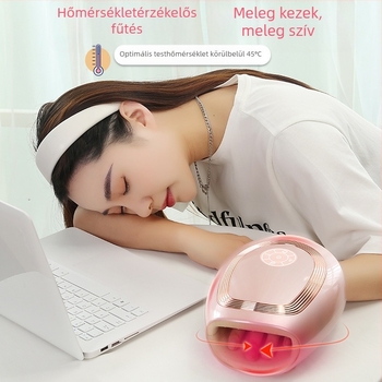 OME Kézmasszírozó tenyérhez és ujjakhoz, elektromos masszázs ízületek és meridiánok számára, műanyag ház