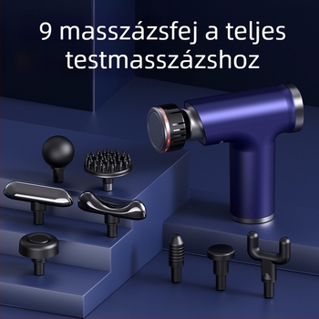 Fascia masszírozó – USB újratölthető, időzítő funkció, mechanikus vezérlés