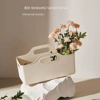 PP műanyag asztali tárolókosár, modell 8080, japán stílus