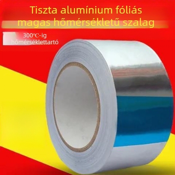 Grillhez alumíniumfólia szalag — vastagított hőszigetelés, vízálló, alumíniumfóliás papír a fazék javításához