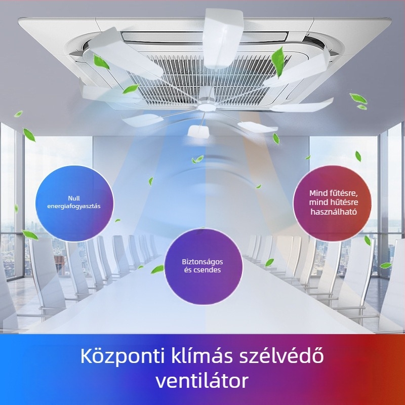 Mennyezeti légterelő – DFS-02, anti közvetlen fújás, csendes működés, telepítés nélkül
