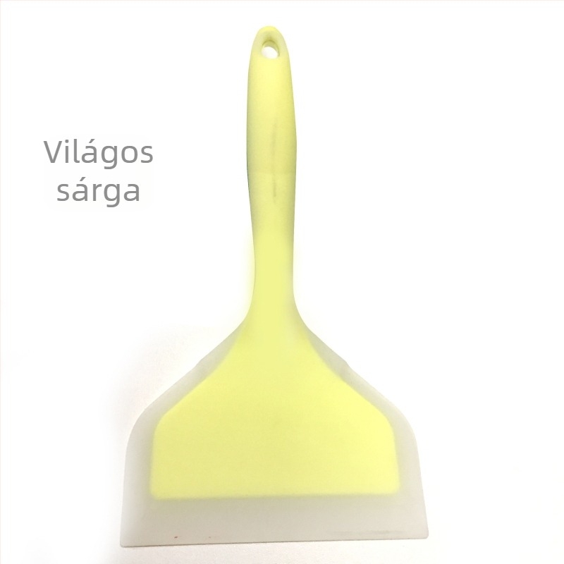 Szilikon főző spatula - tapadásmentes, hőálló, csúszásmentes, védelem a égési sérülések ellen, nyèl szilikonból műanyag bevonattal; testreszabható