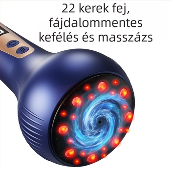 USB-s tápegységű vákuumos kupáló készülék meridián masszázshoz, modell A700, hőmérséklet-szabályozás 30–60°C, kilenc fokozat, ABS anyag