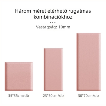XPE habból készült öntapadós fali matrica; vízálló, nedvesség- és olajálló; 1 db; stílus: modern minimalizmus és 3D textúra; alkalmas nappalira, hálószobára és dolgozószobára