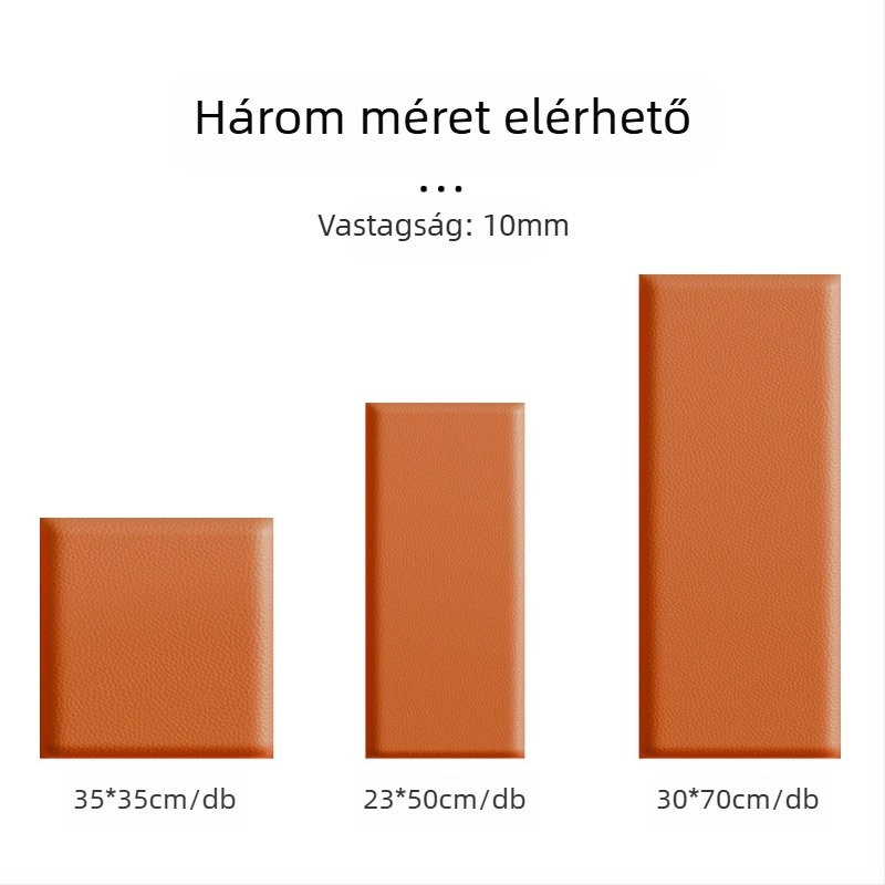 XPE habból készült öntapadós fali matrica; vízálló, nedvesség- és olajálló; 1 db; stílus: modern minimalizmus és 3D textúra; alkalmas nappalira, hálószobára és dolgozószobára