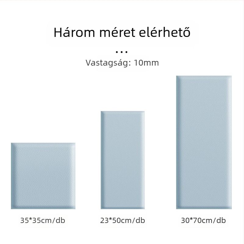 XPE habból készült öntapadós fali matrica; vízálló, nedvesség- és olajálló; 1 db; stílus: modern minimalizmus és 3D textúra; alkalmas nappalira, hálószobára és dolgozószobára