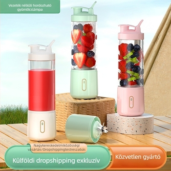 Hordozható, újratölthető gyümölcs- és zöldséglé készítő készülék, több mint 6 pengével, kapacitás <1 L, fél-automata, 36 V-ig, 10 000–19 999 rpm