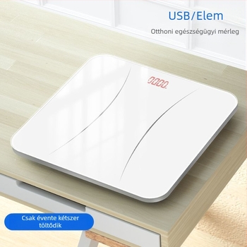 Elektronikus testtömeg-skála – Pontos digitális testsúly- és testzsírmérő felnőtteknek, otthoni vagy kollégiumi használatra