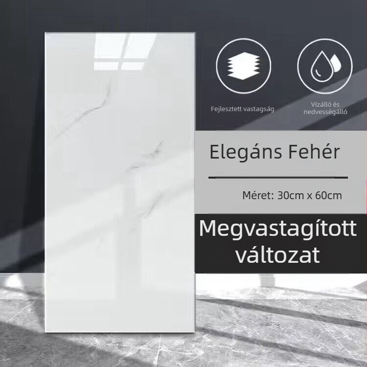 PVC öntapadós fali matrica – márványhatású csempe imitáció, vízálló, antibakteriális, nedvességálló, olajálló, szennyeződés elleni védelem, mintázat 16010220, nappali, konyha, hálószoba