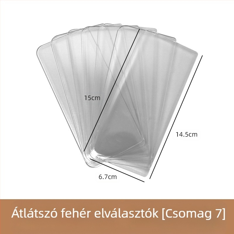 Rongling műanyag fűszertartó doboz – szilárd fűszerek tárolására, modern minimalista konyhai szervező, prémium minőség