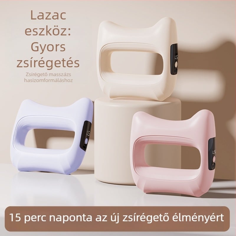 A06 Fascia Gun masszírozó – USB újratölthető, teljes testszintű masszázs, zsírbontás, Pat masszázs