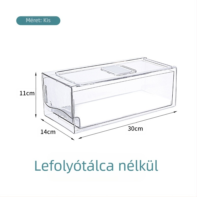 Hűtőszekrény fiókos tároló doboz – Anyag: selyemvirág; Importált; Márka: Egyéb; Nincs logó; Stílus: Általános