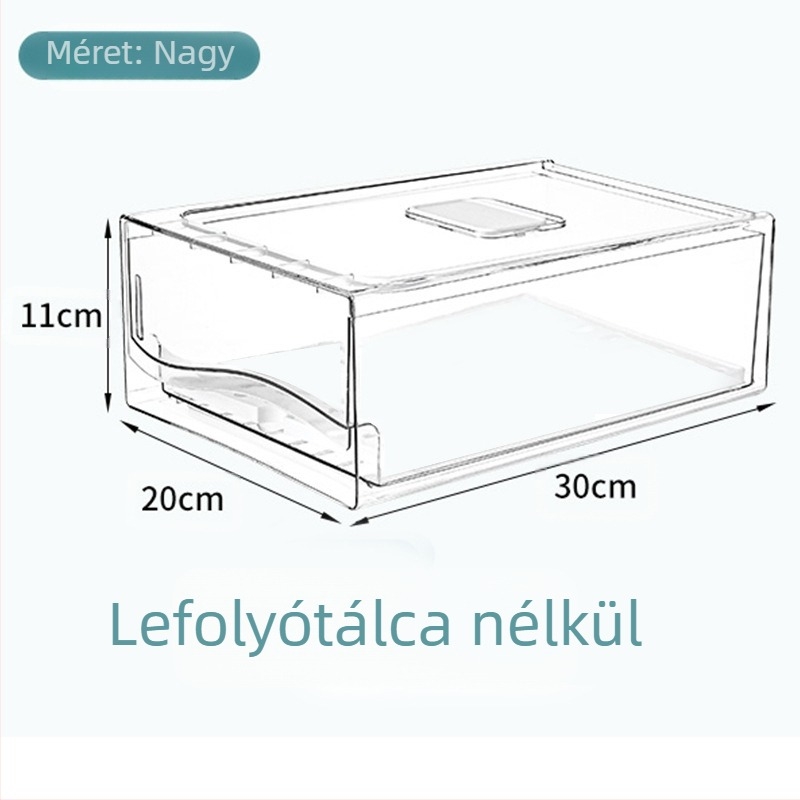 Hűtőszekrény fiókos tároló doboz – Anyag: selyemvirág; Importált; Márka: Egyéb; Nincs logó; Stílus: Általános