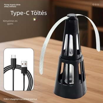 Kültéri automata légyfogó és szúnyogriasztó ventilátor