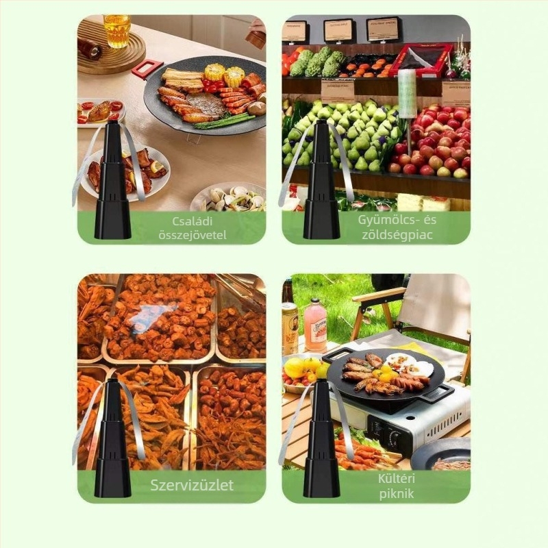 Kültéri automata légyfogó és szúnyogriasztó ventilátor