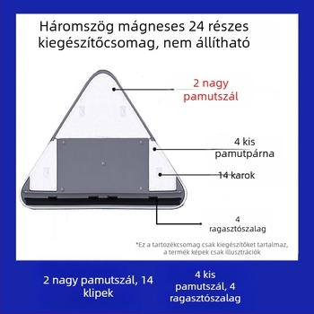 Üveg tisztító eszköz kiegészítői, műanyag alkatrészek, Big Brother, 24 darabos csomag, háztartási használatra