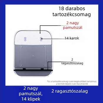 Üveg tisztító eszköz kiegészítői, műanyag alkatrészek, Big Brother, 24 darabos csomag, háztartási használatra