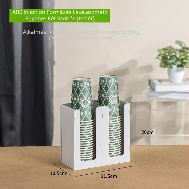 Locomotive ABS pohártartó — Levehető, Fúrás nélkül, Modern egyszerű stílus, 0,3 kg