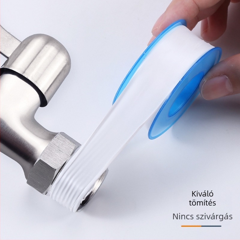 Polietilén tömítő szalag gázcsapokhoz és csőcsatlakozásokhoz – vízálló, megvastított és meghosszabbított