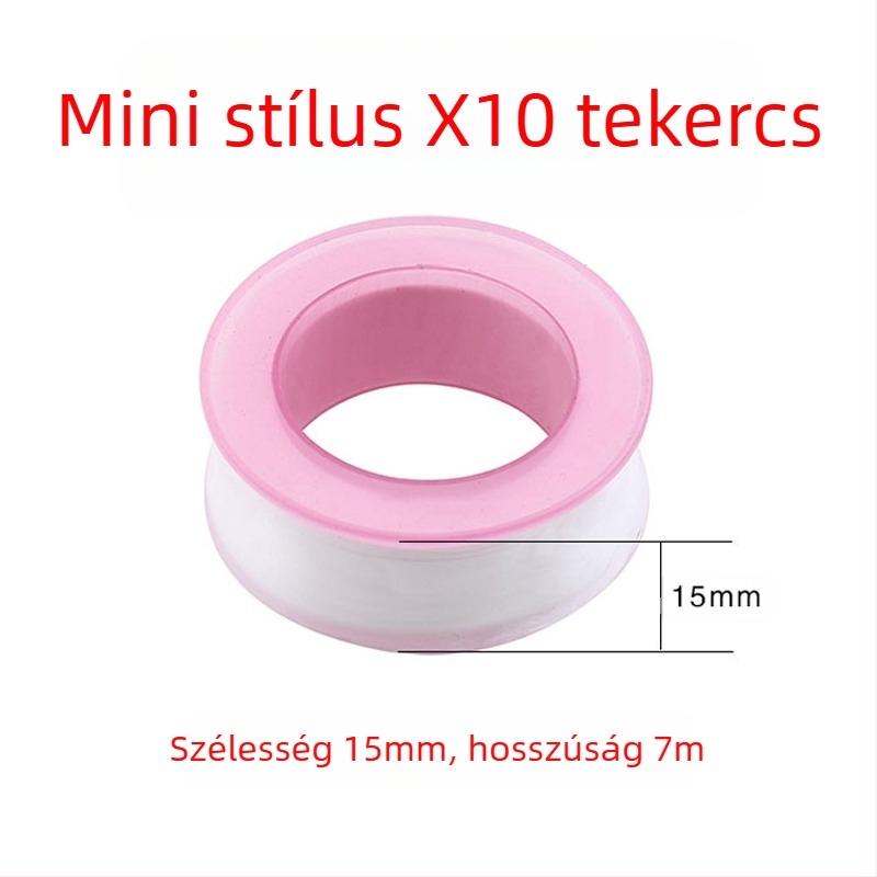 Polietilén tömítő szalag gázcsapokhoz és csőcsatlakozásokhoz – vízálló, megvastított és meghosszabbított