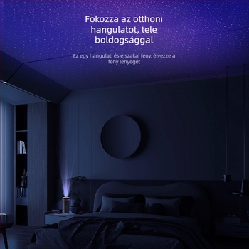 CM-5S autóba szerelhető párásító és ambient fény funkcióval, USB táplálás, tartály legfeljebb 0,5 L, 1 gőzkiadás, alkalmas helyiségekhez 10 m²-ig