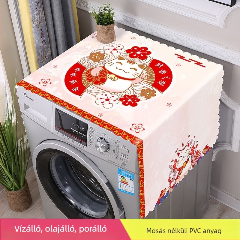 Mosógép-házkendő - PVC, Új kínai stílus, Porvédő/kanapé/klíma fedő