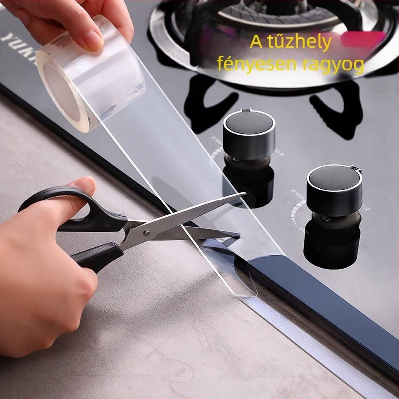 Konyha és mosogató közötti rések tömítésére szolgáló szalag, penészálló, vízálló, nedvességálló, réskitöltő