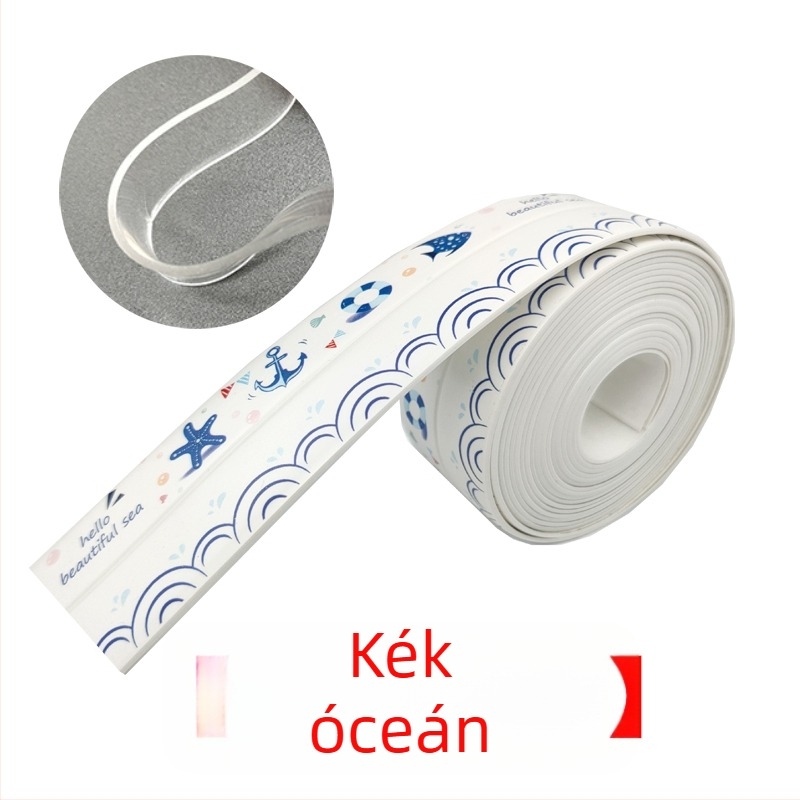 Konyha és mosogató közötti rések tömítésére szolgáló szalag, penészálló, vízálló, nedvességálló, réskitöltő