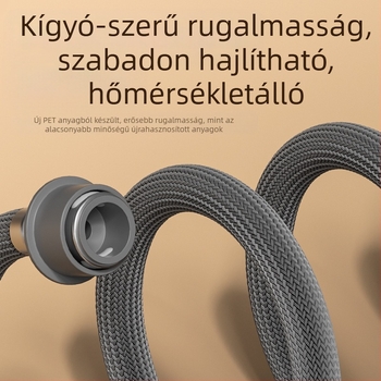 Mosógép vízbevezető cső hosszabbító univerzális csatlakozóval - PET anyag, közvetlen szerelés, modell 8866998, Honglida