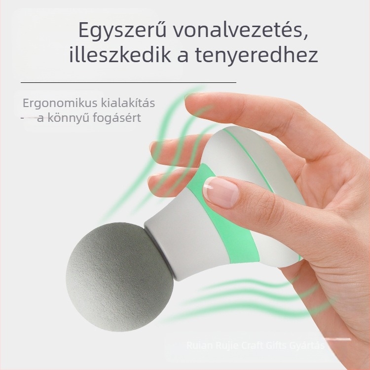 Mini masszírozó izomlazításra – USB táplálású, RJ-R088 modell, egy masszázsfej, nyakra, hátra, derékra, lábakra, csípőre és talpakra, ütés és kopogás technikák