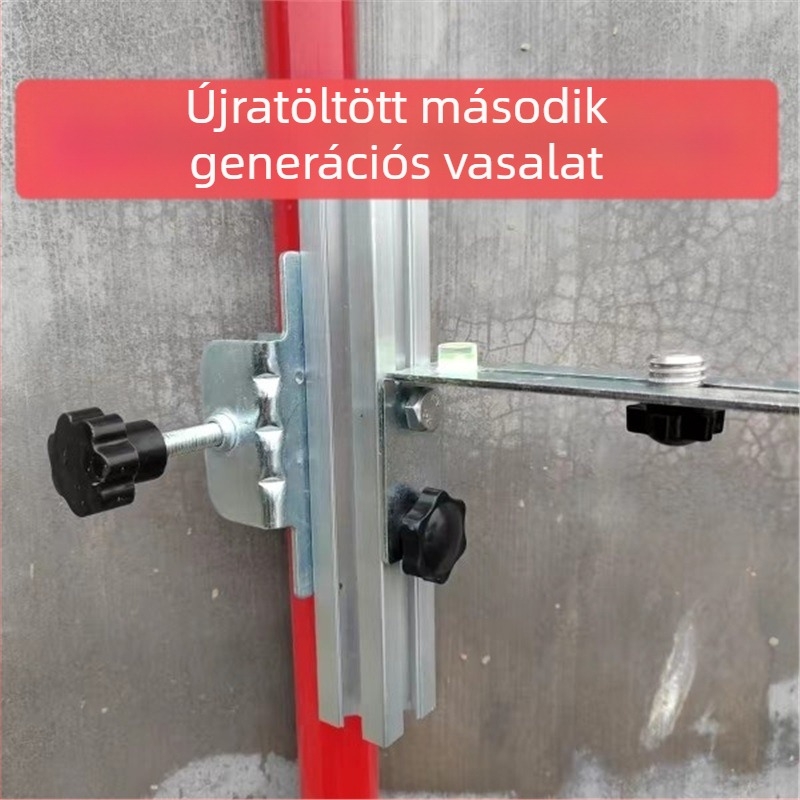 Lézeres szinthez tartozó teleszkópos rúd – vas tartó, műanyag pan/tilt tálca, állítható rúd, lézeres működési elv