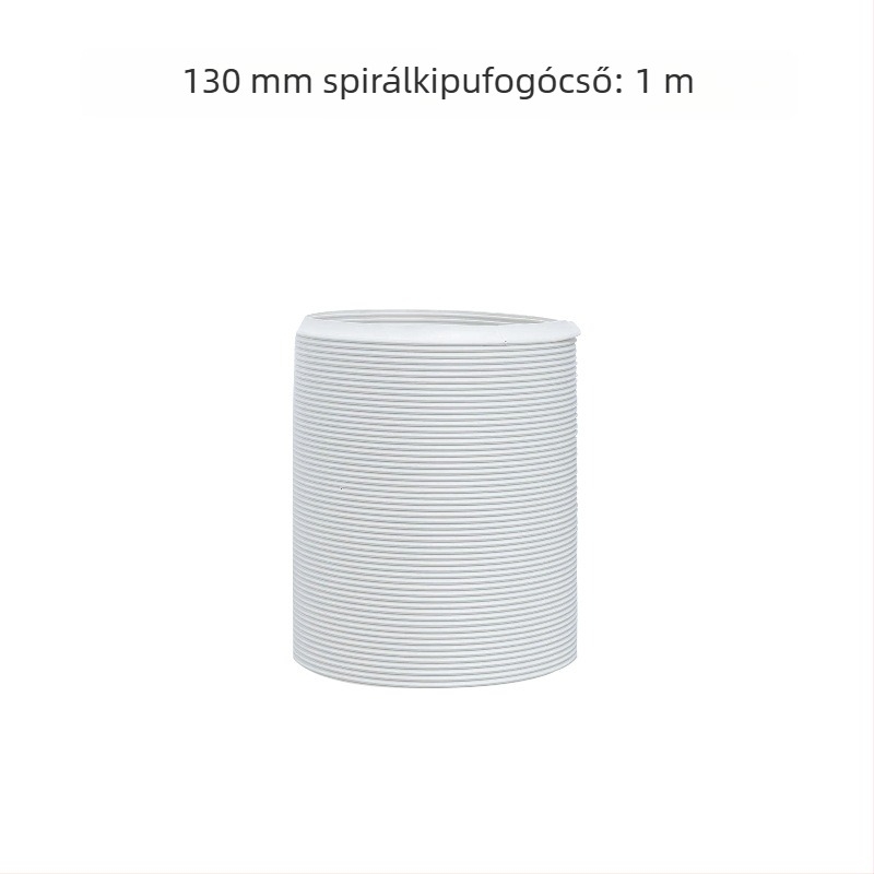 Teleszkópos kiáramlócső mobil klímaberendezéshez – vastagított acélszálakkal megerősített cső és hajlékony burkolat