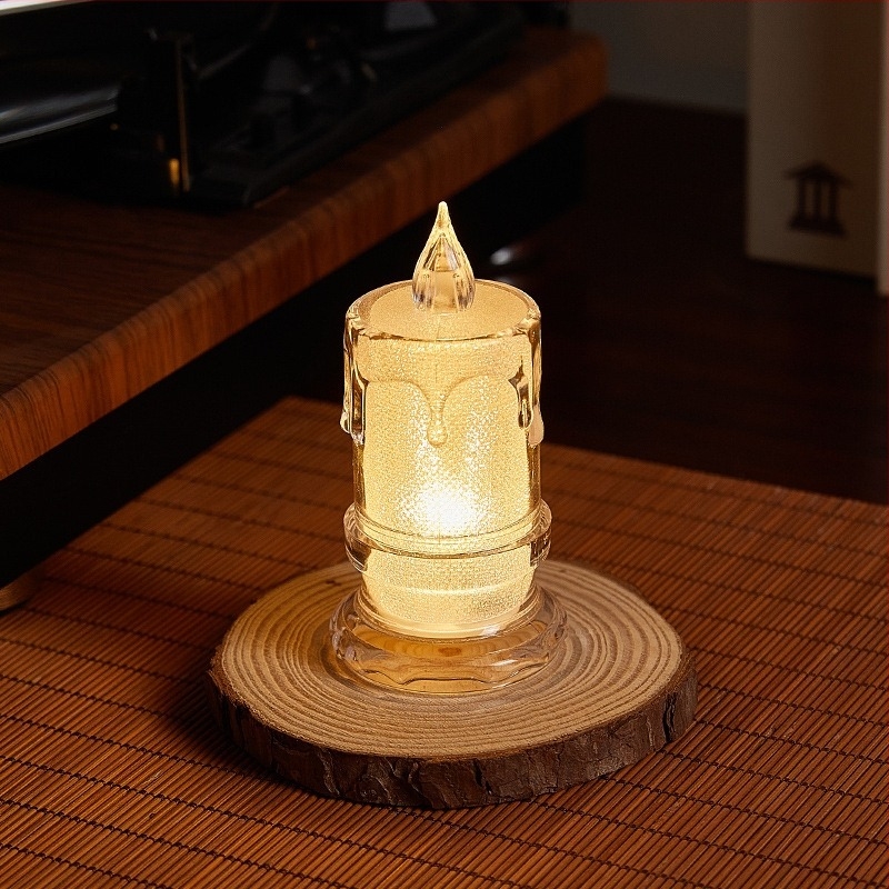 Karácsonyi Jéghegy Éjjeli Lámpa – Éjjeli Asztali Lámpa, Atmoszférikus Világítás, Anyag: műanyag, Stílus: pasztorális, modern művészet, könnyű luxus; Alkalmas: Karácsony