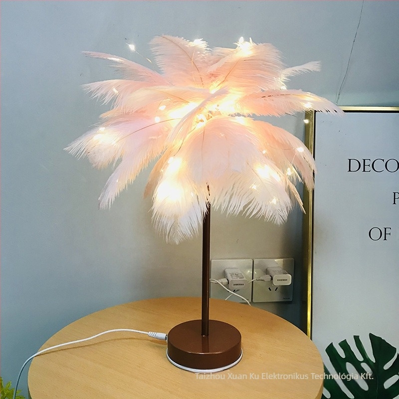 Tollas szív alakú asztali lámpa, modell Cool 101, akkumulátoros tápellátás, távirányítós és kézi működés, IP43, PVC ház